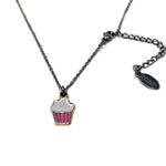 Cupcake Silver Necklace - Denny's