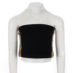 Tube Top with Rainbow Stripe On Side - Denny's