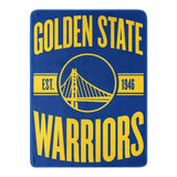 Warriors Small Plush Blanket - Denny's