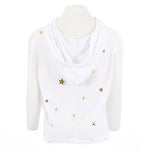 Short Sleeve Hoody with Gold Stars - Denny's