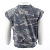 Camo Cut Off Tee - Denny's