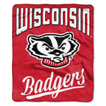Wisconsins Plush Throw - Denny's