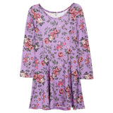 Old Rose Fit & Flare Dress - Denny's