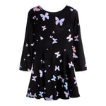 Butterflies Fit & Flare Dress - Denny's