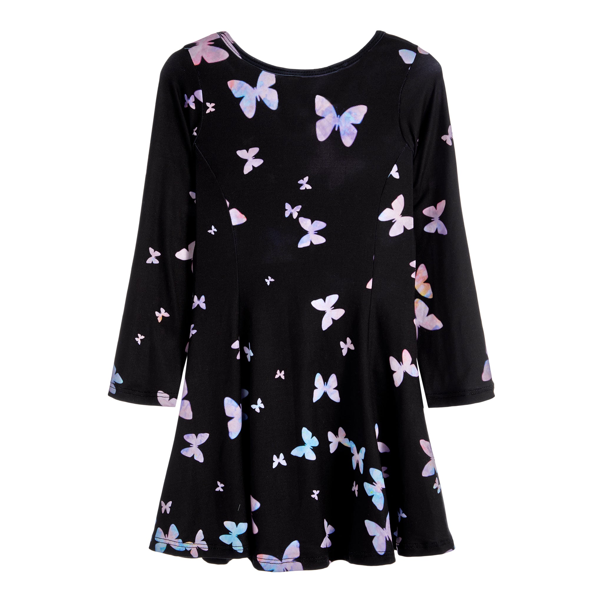 Butterflies Fit & Flare Dress - Denny's