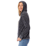 Leopard Burnout French Terry Hoody - Denny's