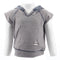 Heather Grey Hoody with Camo Hood - Denny's