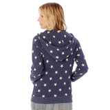 Adrian Stars Fleece Zip Hoodie - Denny's