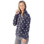 Adrian Stars Fleece Zip Hoodie - Denny's