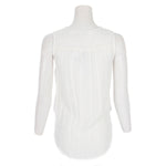 Short Sleeve Tie Front Vneck - Denny's