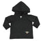 Long Sleeve Hoody Charcoal with Wing Patch - Denny's