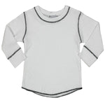 White Thermal with Black Stitching - Denny's