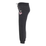 Jogger with Pink Stripes and Heart - Denny's