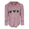 Long Sleeve Hoody with Hearts - Denny's