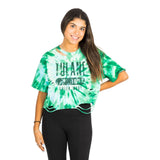 Tulane Tie Dye Cropped Tee - Denny's