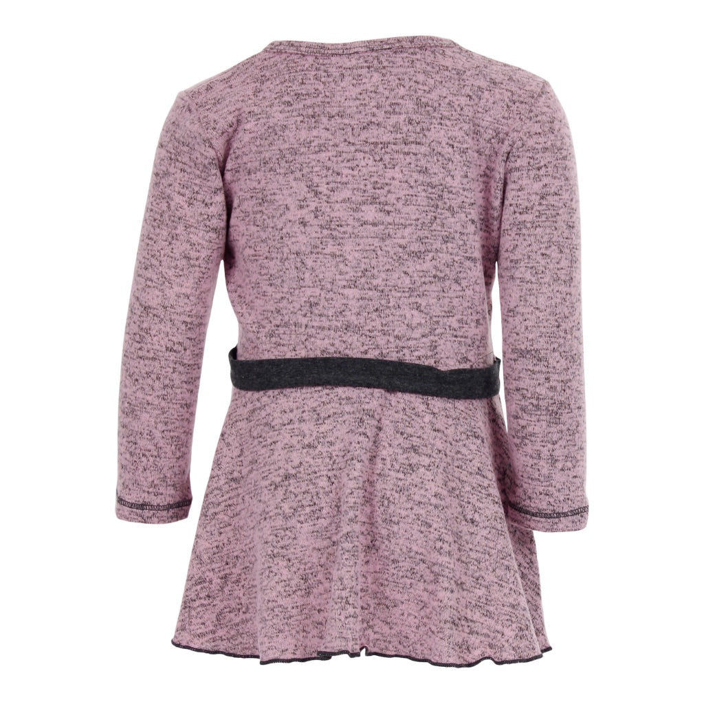 Long Sleeve Dress with Studded Belt - Denny's