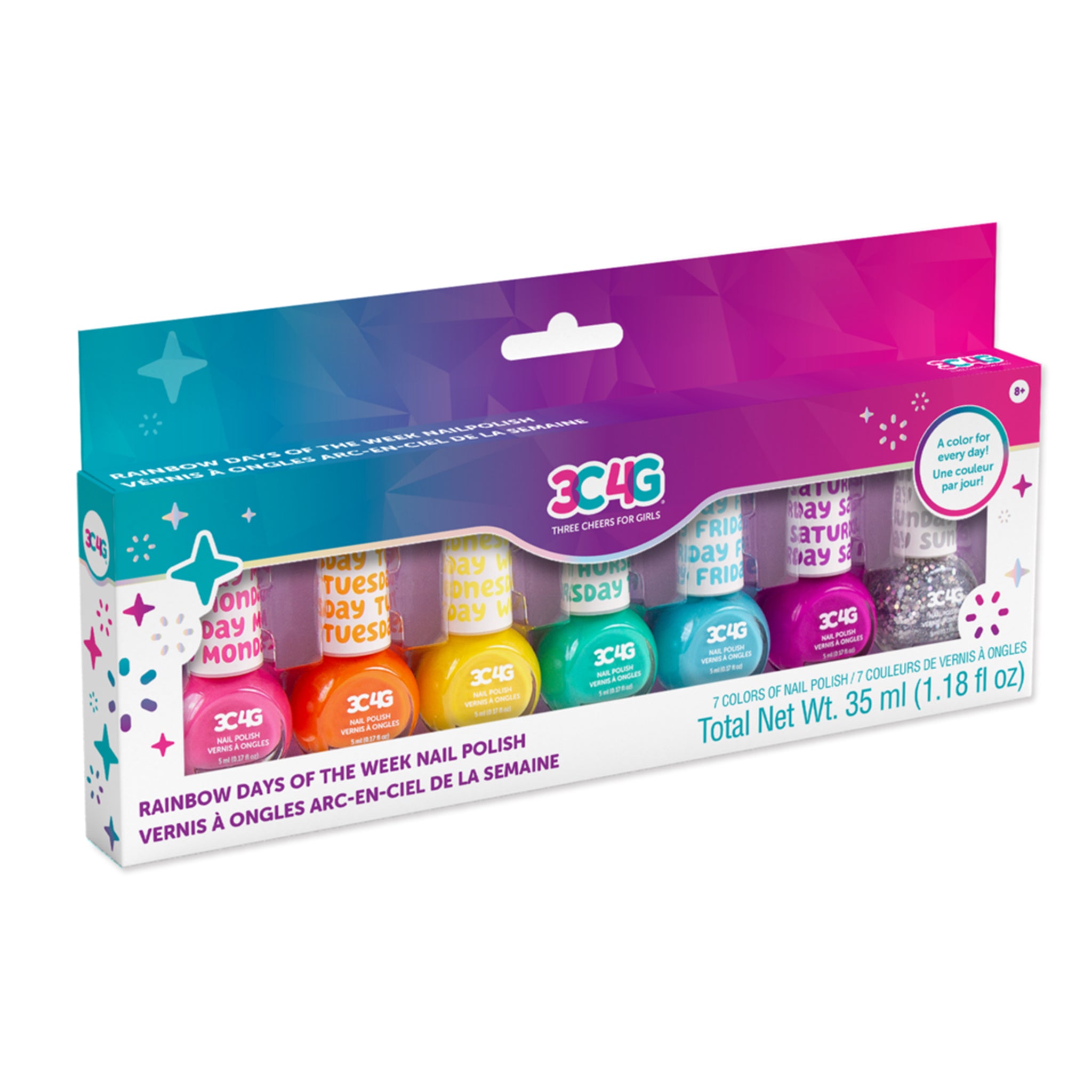Rainbow Nail Polish - Denny's
