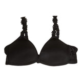 Seamless Padded Bra w Flower Straps - Denny's
