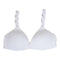 Seamless Padded Bra w Flower Straps - Denny's