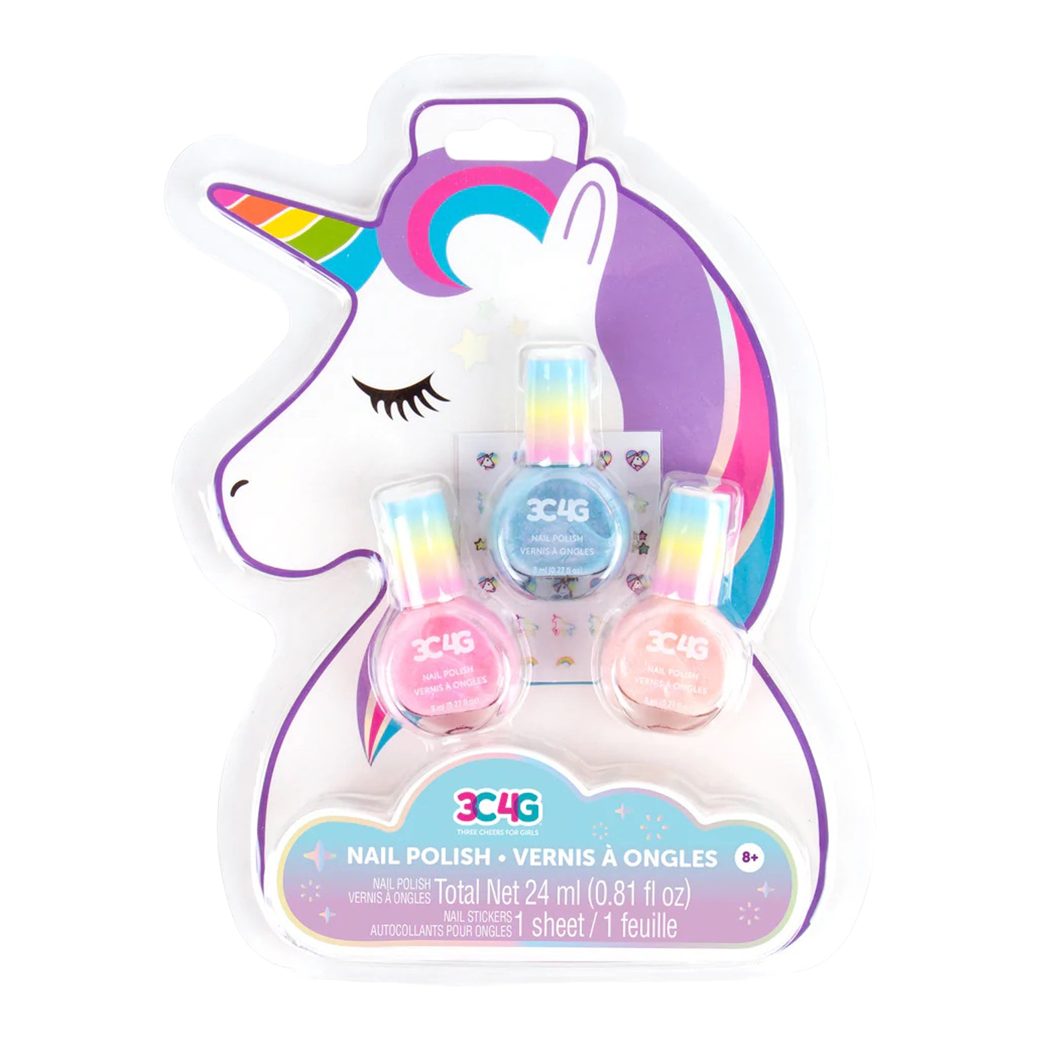 Unicorn Nail Polish Trio - Denny's