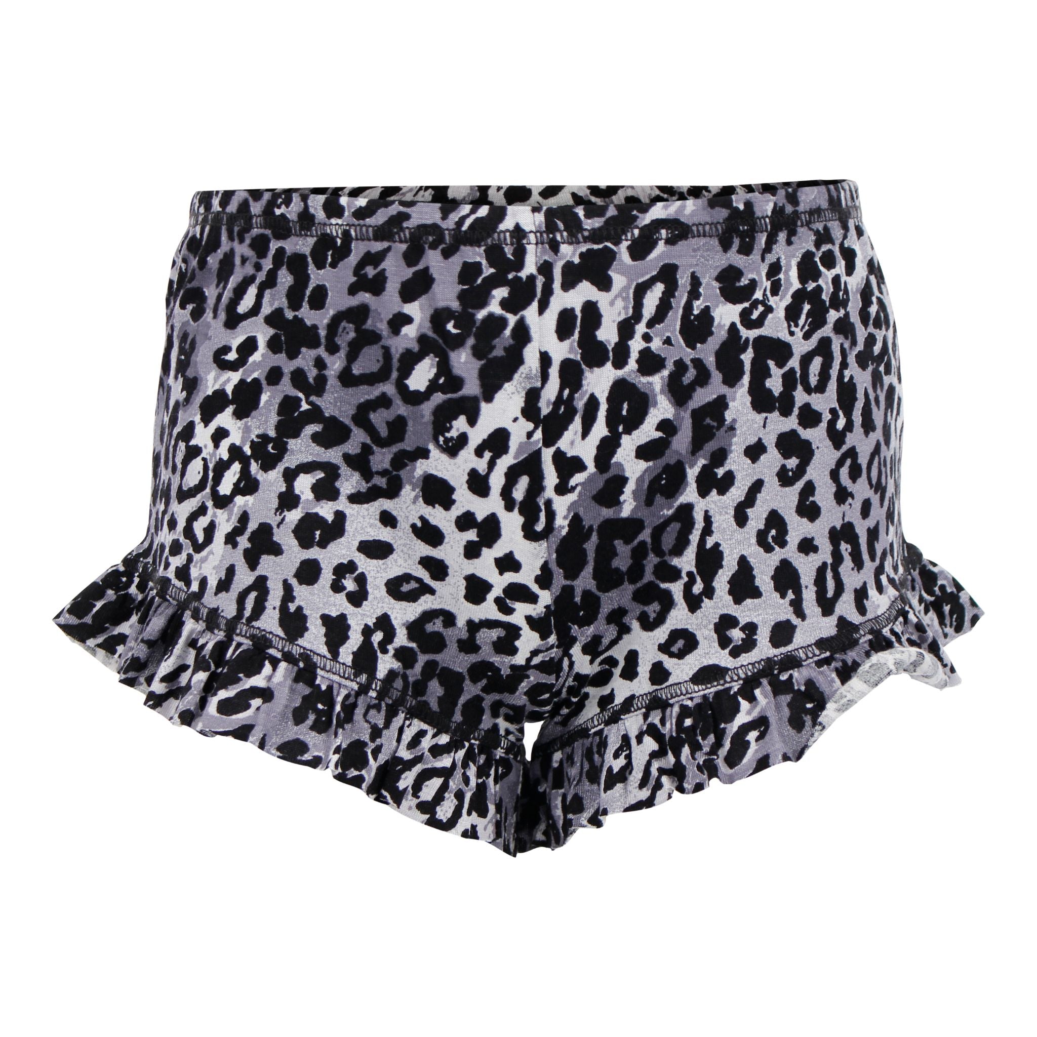 Leopard Ruffle Short - Denny's