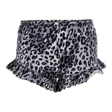 Leopard Ruffle Short - Denny's