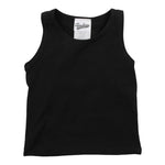 Black Tank with Leopard Bow - Denny's