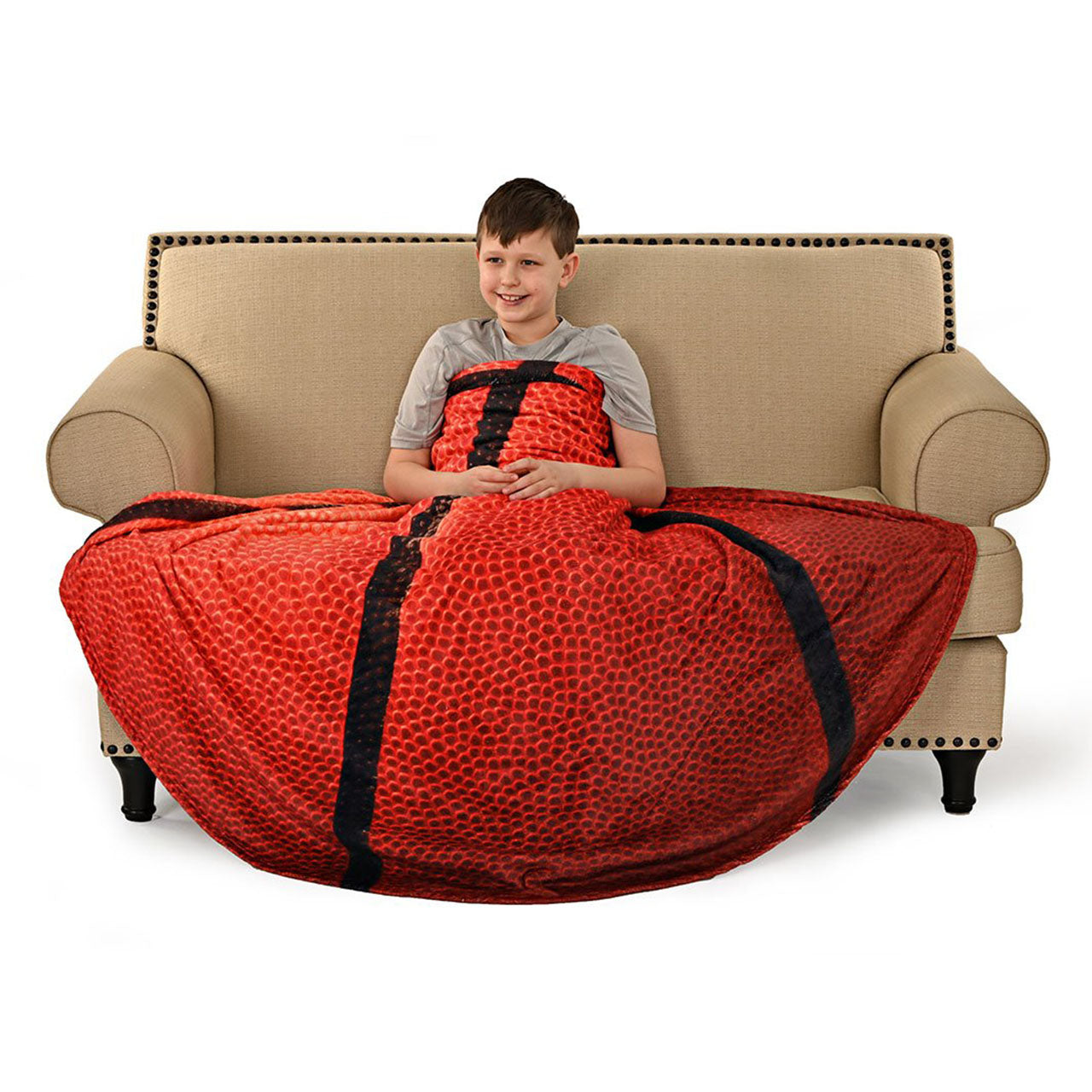 Basketball Circle Cozy Blanket - Denny's