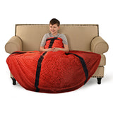 Basketball Circle Cozy Blanket - Denny's