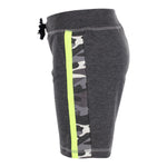 Camo Side Panel Short with Neon - Denny's