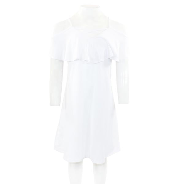 Spaghetti Strap Dress with Ruffle - Denny's