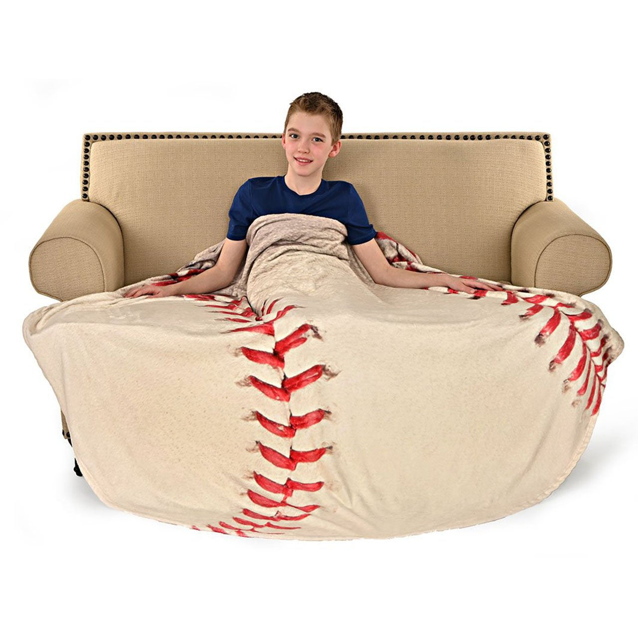 Baseball Circle Cozy Blanket - Denny's