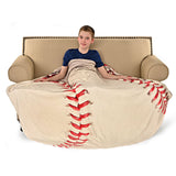 Baseball Circle Cozy Blanket - Denny's