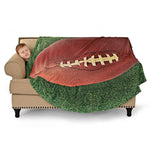 Football Circle Cozy Blanket - Denny's