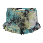 Blue/Turq/Grn T/D Ruffle Short - Denny's