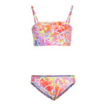 2pc Multi Confetti Bandeau Bikini - Denny's
