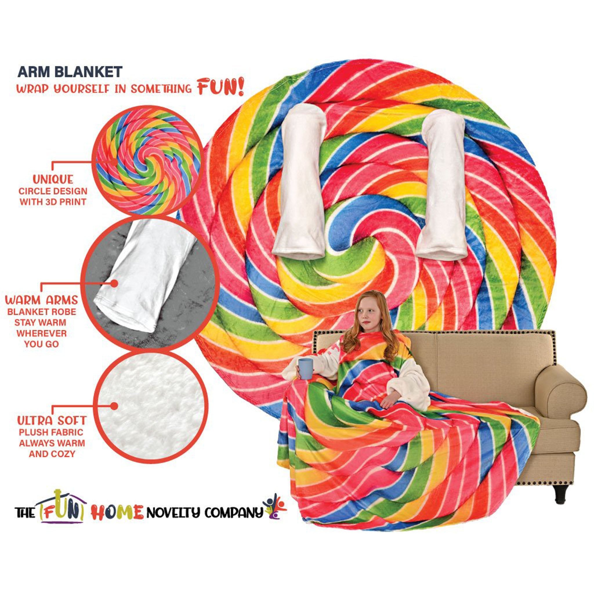 Lollipop Arm Cozy Blanket - Denny's