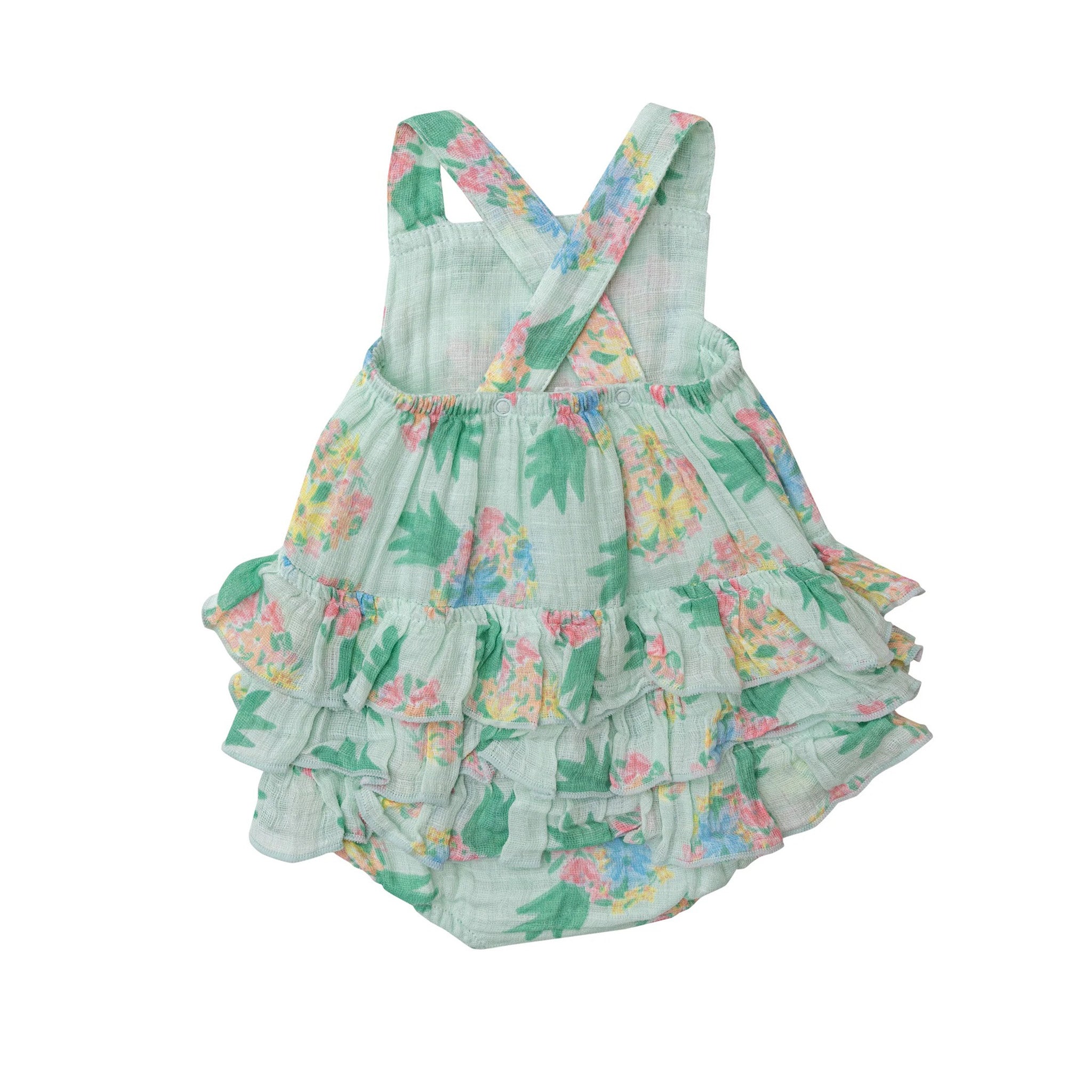 Pretty Pineapples Ruffle Sunsuit - Denny's