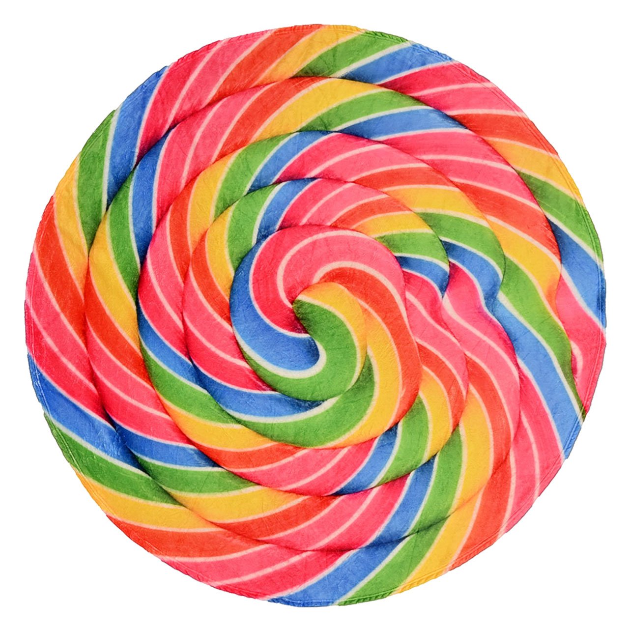 Rainbow Lollipop Cozy Blanket - Denny's