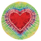 Heart Tie Dye Circle Cozy Blanket - Denny's