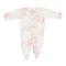 Pink Tie Dye Ruffle Footie - Denny's