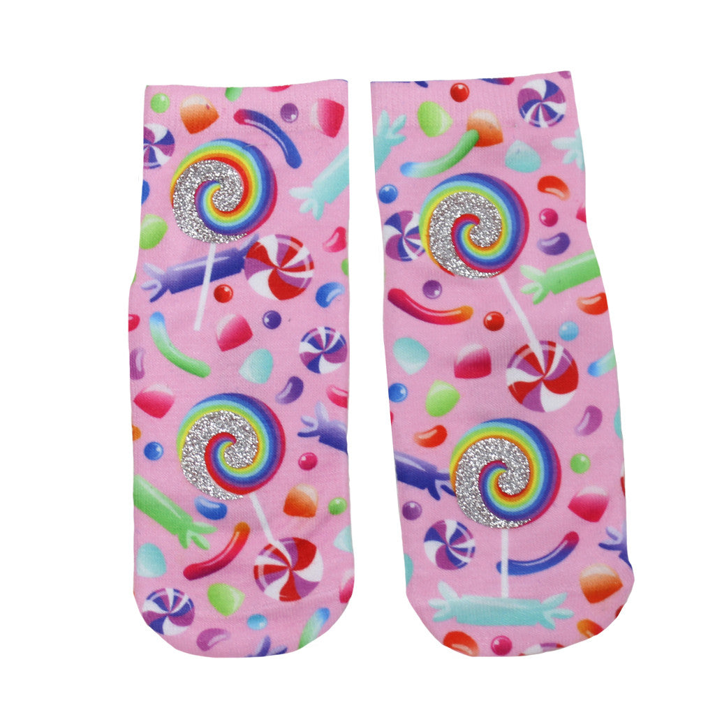Candy Glitter Sock - Denny's