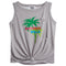 Beverly Hills Cut Neck Tank - Denny's