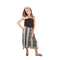 Maxi Dress Black / White Snake Bottom - Denny's