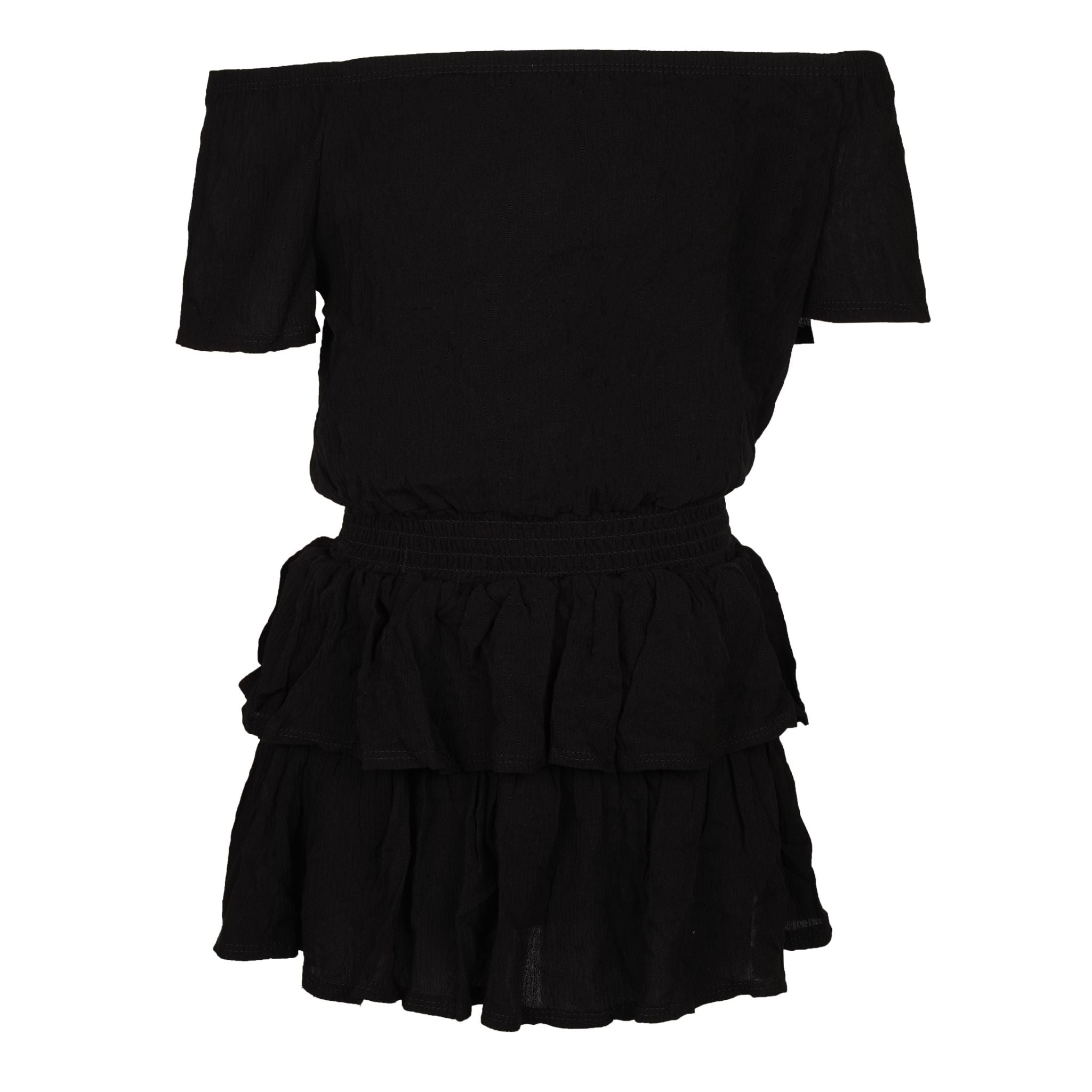 Off Shoulder Smock Dress - Denny's