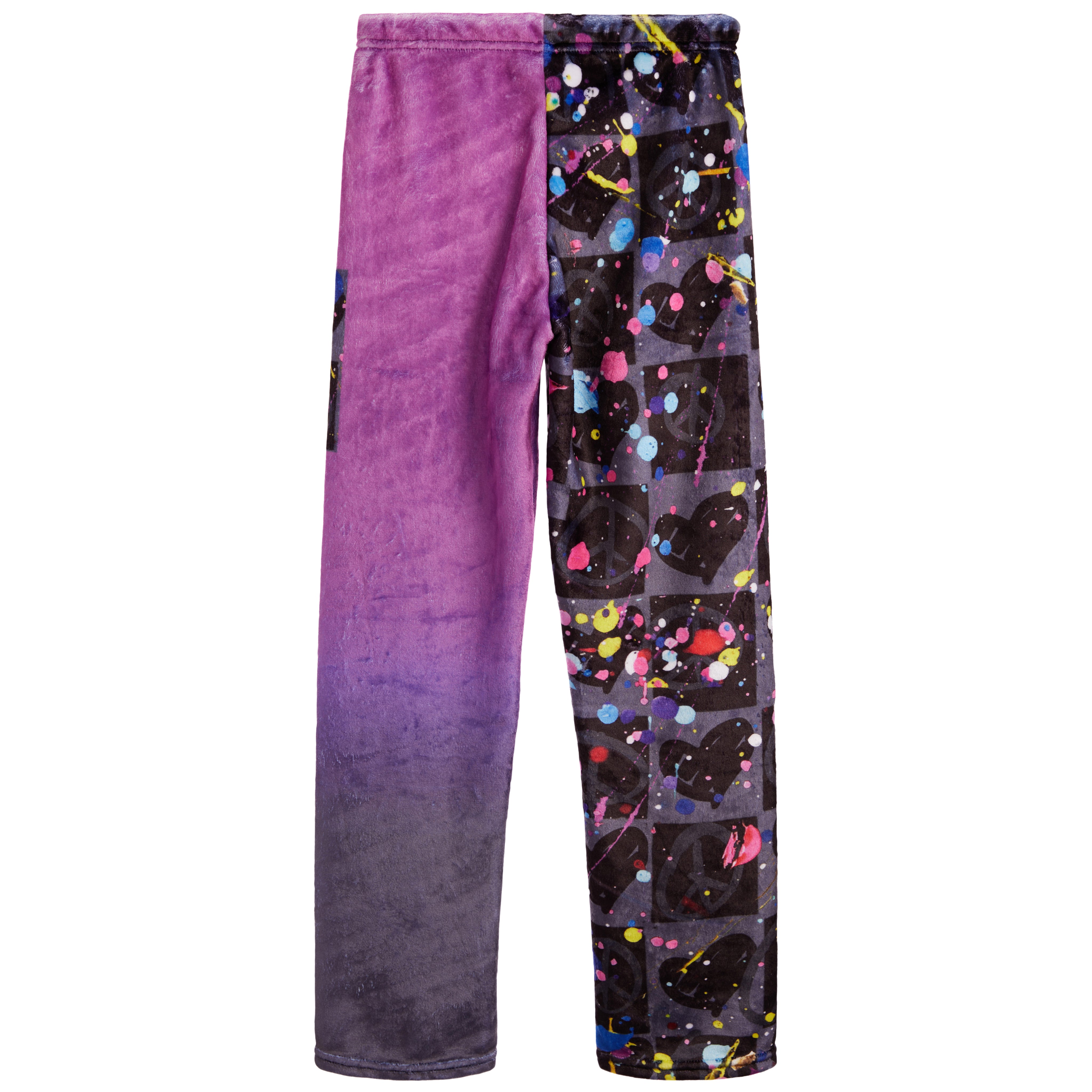 Checker Splat Fuzzy Lounge Pant - Denny's