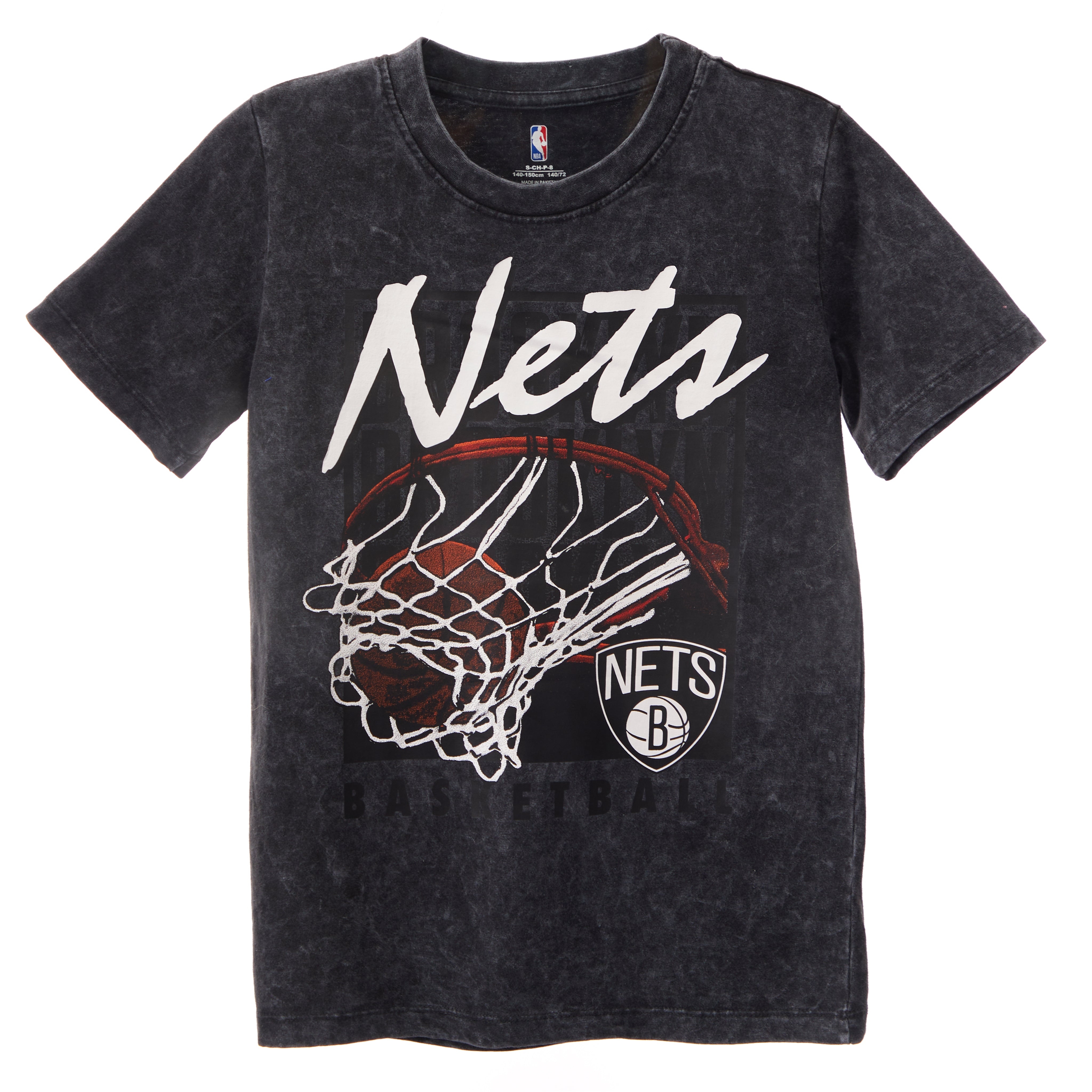 Nets Mineral Wash Tee - Denny's