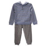 Slate Stripe Hoodie & Jogger - Denny's