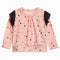 Heart Tulle Ruffle Sweatshirt - Denny's