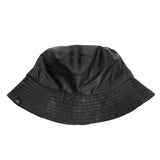 Plaid & Vegan Leather Reversible Bucket Hat - Denny's